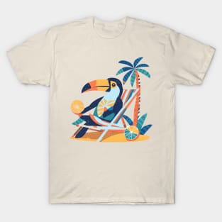 Toucan Bird on Vacation T-Shirt